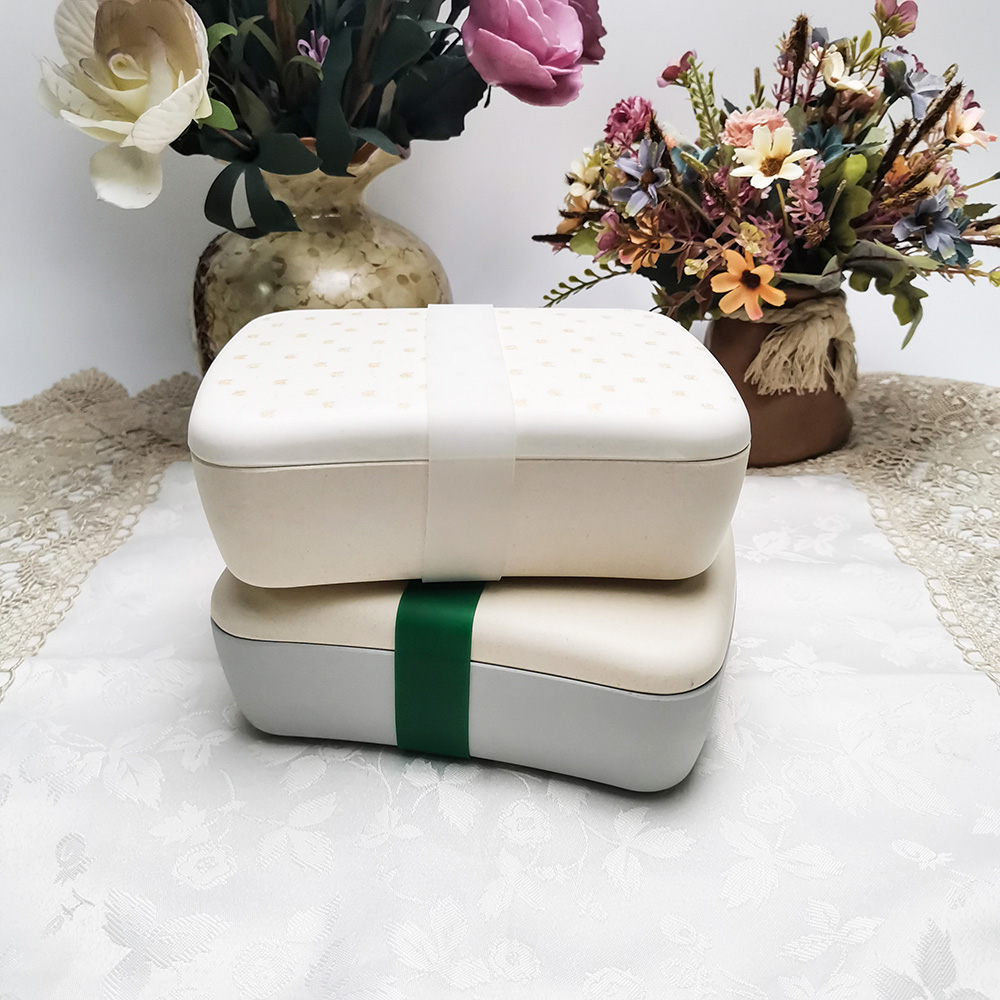 Hộp cơm Bento vuông có thể phân hủy sinh học có màu sắc tùy chỉnh
