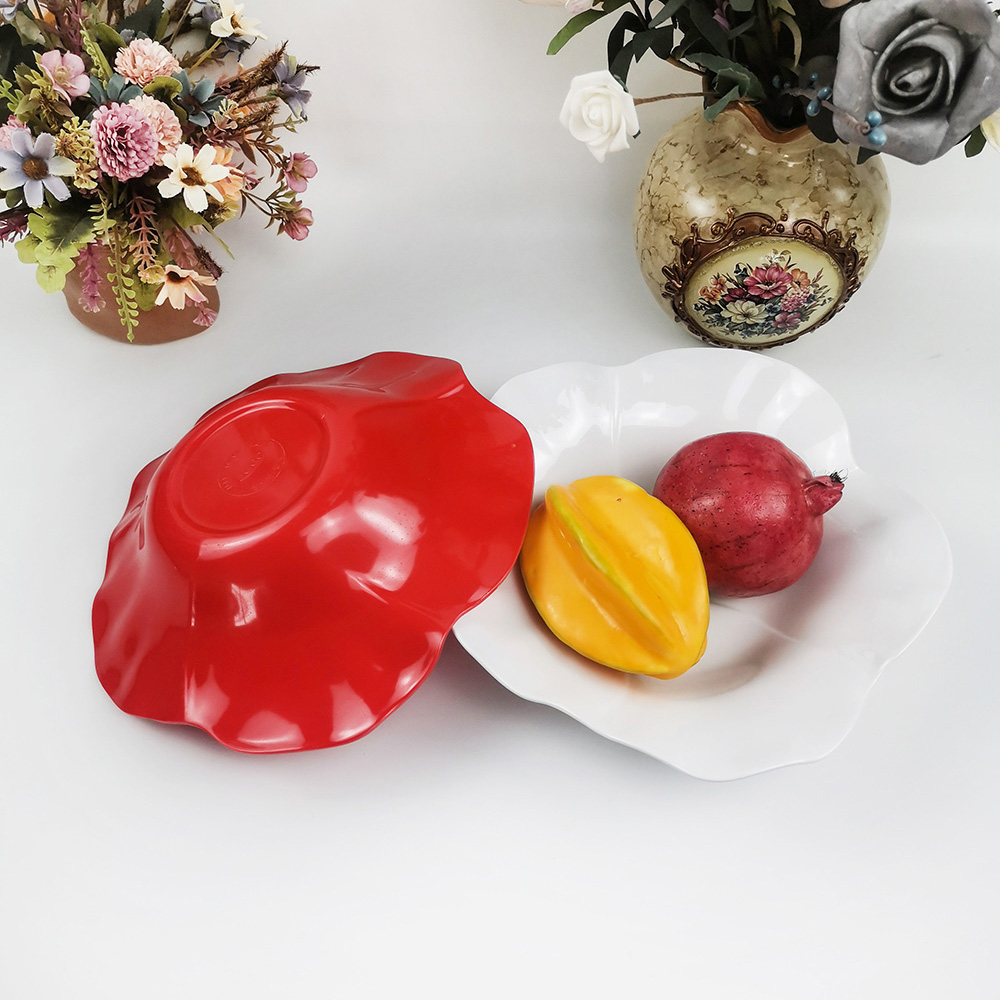 Thân thiện với môi trường sáng tạo lá sen món ăn phương tây salad trái cây