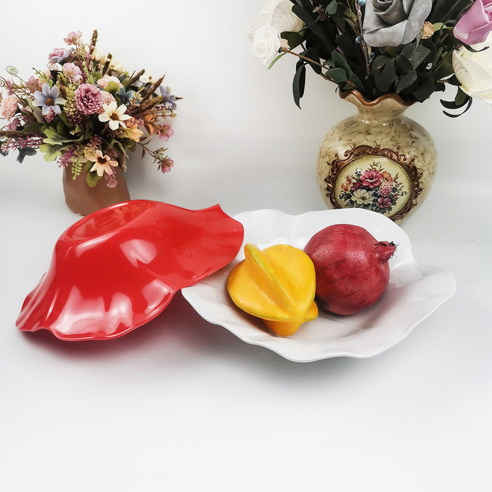 Thân thiện với môi trường sáng tạo lá sen món ăn phương tây salad trái cây