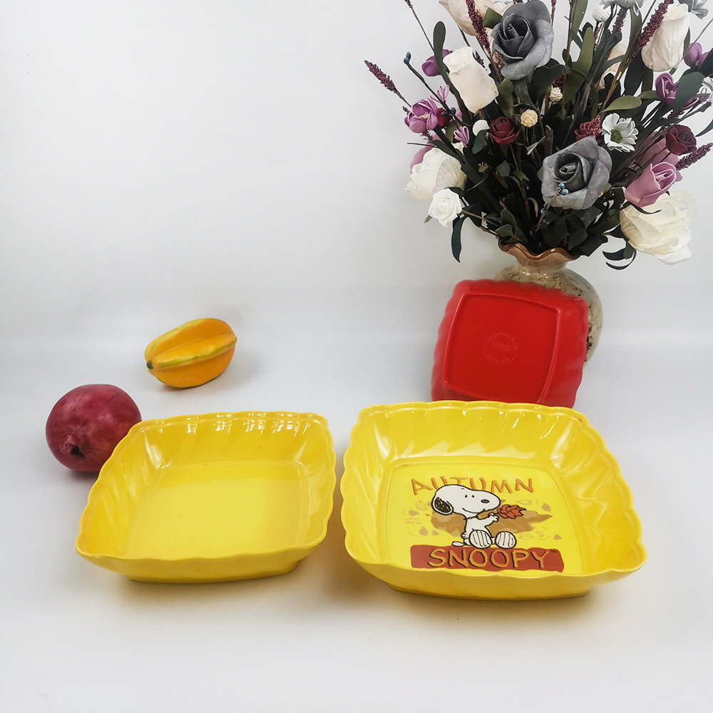 Biểu trưng tùy chỉnh Bộ đồ ăn cấp thực phẩm Bộ bát đựng trái cây an toàn thực phẩm bền
