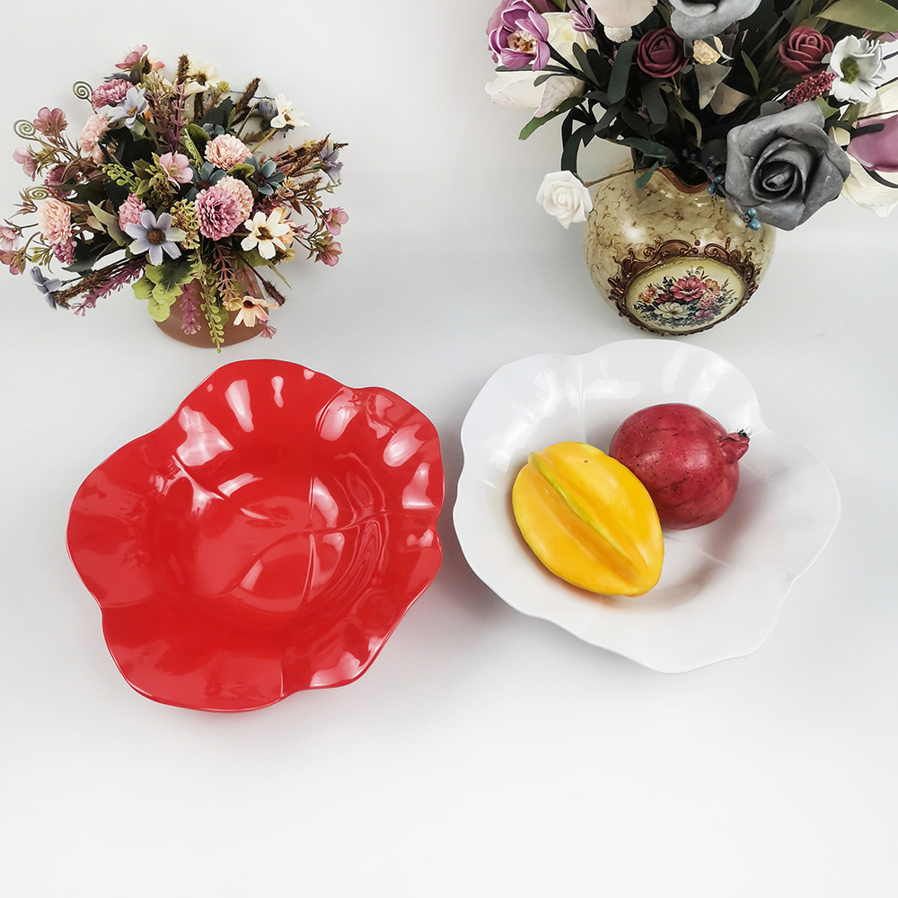 Thân thiện với môi trường sáng tạo lá sen món ăn phương tây salad trái cây