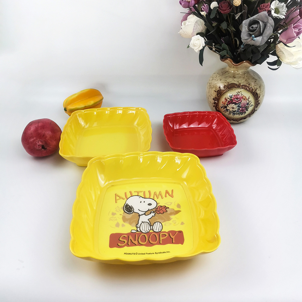 Biểu trưng tùy chỉnh Bộ đồ ăn cấp thực phẩm Bộ bát đựng trái cây an toàn thực phẩm bền